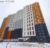 Ход строительства дома 132, корпус 216.2 в ЖК Цветной Город -