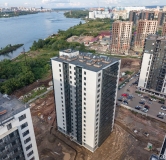 Ход строительства дома 7, строение 5 в ЖК КБС Берег -