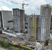 Ход строительства дома 1 в ЖК Новый Виз -