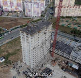 Ход строительства дома № 2, ГП-72.212 в ЖК Прео -