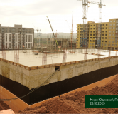 Ход строительства дома № 1.5 в ЖК Плодово-Ягодный -