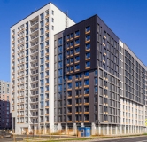 Ход строительства дома 10, 1 этап в ЖК Cube -