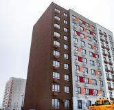 Ход строительства дома 1.4 в ЖК Кантри -