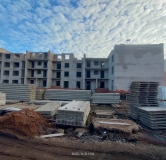 Ход строительства дома 1 в КД Санрайз -