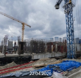 Ход строительства дома 25, ГП-72.107 в ЖК Мириады -