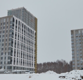 Ход строительства дома 2 в ЖК Разум в Академическом -