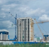Ход строительства дома 1.8 в ЖК Созвездие -