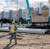 Ход строительства дома 22А, корпус 1 в ЖД Гений -