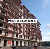 Ход строительства дома 38 в ЖК Кино -