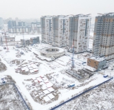 Ход строительства дома 2, 4 этап в ЖК Чижи -