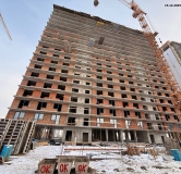 Ход строительства дома 2 в ЖК Аллея Парк -