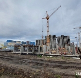 Ход строительства дома 74 в ЖК Радужные дворы -