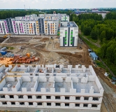 Ход строительства дома № 242 в ЖК Счастье -