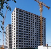 Ход строительства дома № 33, корпус 1 (ГП-1) в ЖК Свой -