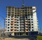 Ход строительства дома Литер 1.2 в ЖК Флора -