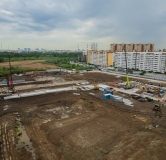 Ход строительства дома 22 в ЖК Заветный -