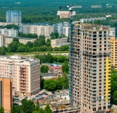 Ход строительства дома секция 1, 1.1, 1.2 в ЖК Пульсар -