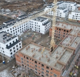 Ход строительства дома 5 в ЖК Эстетика -