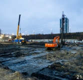 Ход строительства дома № 1 в ЖК GloraX Левобережный -