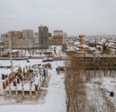 Ход строительства дома 93, корпус 1 в ЖК По ул. Полевая -