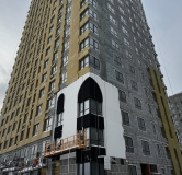 Ход строительства дома 1 в ЖК Разум в Академическом -