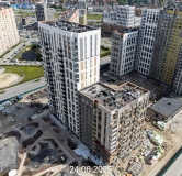 Ход строительства дома № 14, ГП-72.207 в ЖК Прео -