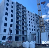 Ход строительства дома 7.1 в ЖК Радуга -