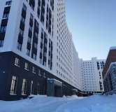 Ход строительства дома 4 в ЖК Лугометрия -