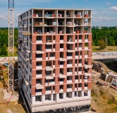 Ход строительства дома 35, корпус 1 в ЖК Новое Колпино -