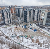 Ход строительства дома 4 в ЖК Мичурино -