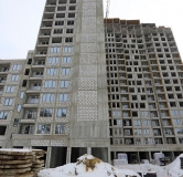 Ход строительства дома 4 этап  в ЖК Бунин -