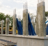 Ход строительства дома Позиция 1,2 в ЖК Октябрьский квартал -