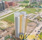 Ход строительства дома № 14 в Микрорайон Нанжуль-Солнечный -