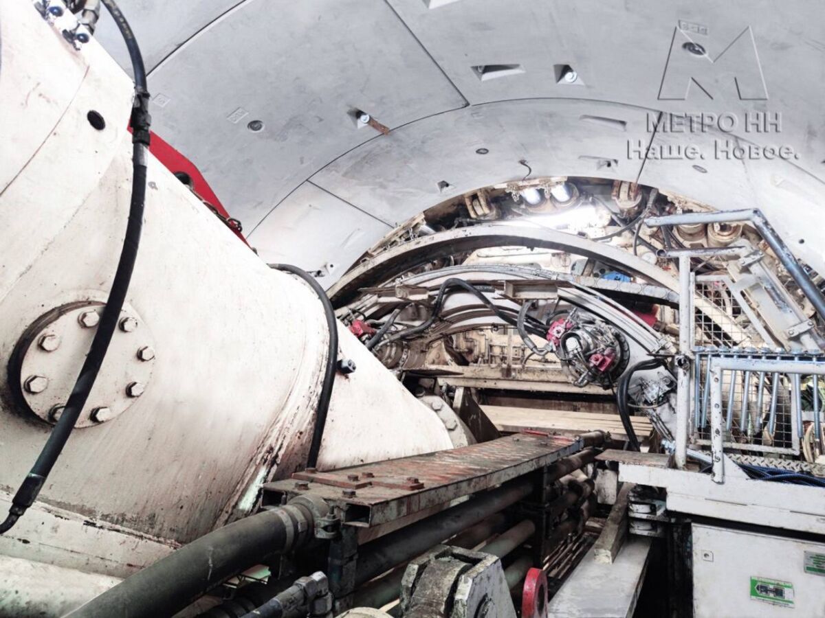 Щит «Владимир» преодолел 1000 метров второго тоннеля метро от Сенной до Свободы - фото 1