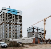 Ход строительства дома 91, 1 этап в ЖК Эволюция -