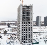 Ход строительства дома № 117, корпус 12 (4А) в ЖК Фатера -