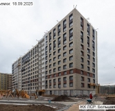 Ход строительства дома 5Б, 1 этап в ЖК ЛСР.Большая Охта -