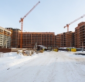 Ход строительства дома литер 12 в ЖК Мечтателей -