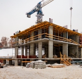 Ход строительства дома 1 в ЖК Паскаль -