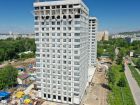 Ход строительства дома № 1 второй пусковой комплекс в ЖК Маяковский Парк - фото 25, Июнь 2021