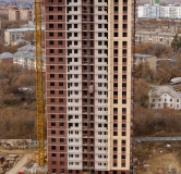 Ход строительства дома 25 в ЖК Черемушки на Приморской -