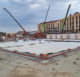 Ход строительства дома 36 в ЖК Альпийский квартал -