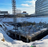 Ход строительства дома Корпус 2, 1 этап в ЖК Тихий центр -