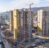 Ход строительства дома Литер 6 в ЖК Лестория -