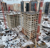 Ход строительства дома № 1 в ЖК Маэстро -