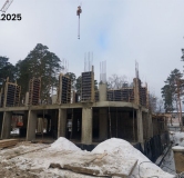 Ход строительства дома 8 в Клубный дом my Maison -