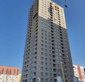 Ход строительства дома 17.7.1 в ЖК Спутник-1 -