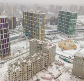Ход строительства дома 101, 1 этап в ЖК Legenda Героев -