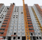 Ход строительства дома 1 в ЖК Садовый квартал -