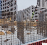 Ход строительства дома 5, 6, 7, 8, 9 в ЖК Сибирская Калина -